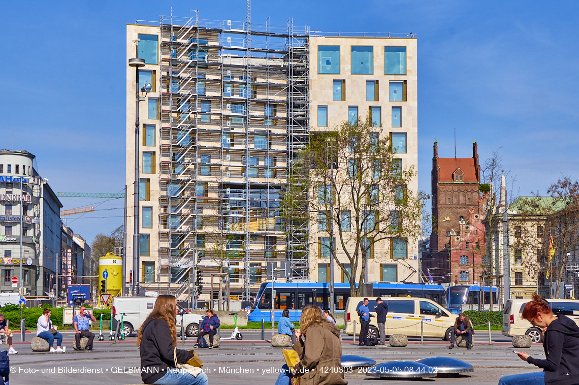 Mai 2023 - Neubau des Hotels Königshof am Stachus in München